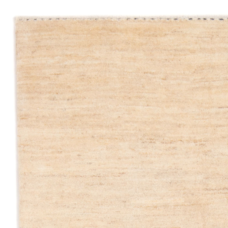 Tapis Gabbeh - Persan - 141 x 106 cm - beige clair