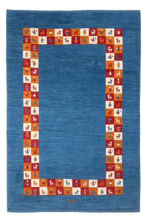 Tapis Gabbeh - Persan - 176 x 122 cm - multicolore