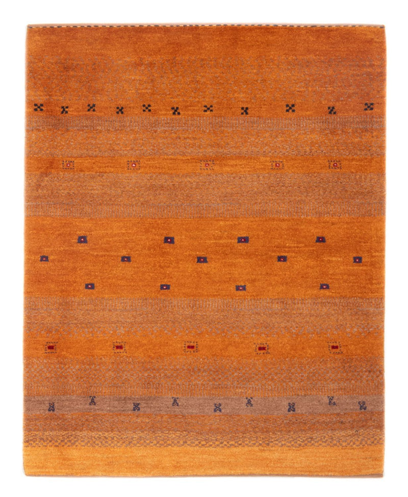 Tapis Gabbeh - Persan - 145 x 100 cm - terracotta