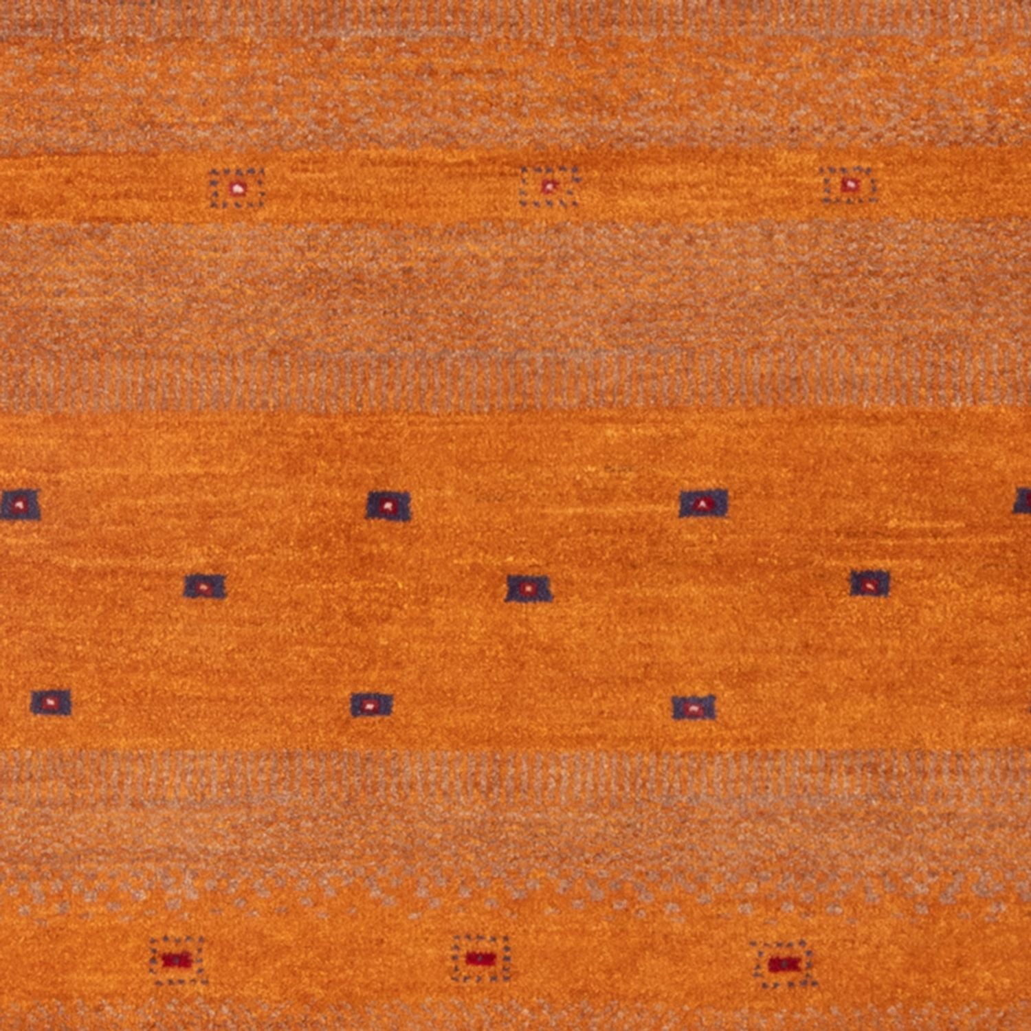 Tapis Gabbeh - Persan - 145 x 100 cm - terracotta