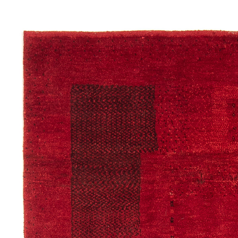Tapis Gabbeh - Persan - 180 x 127 cm - rouge foncé