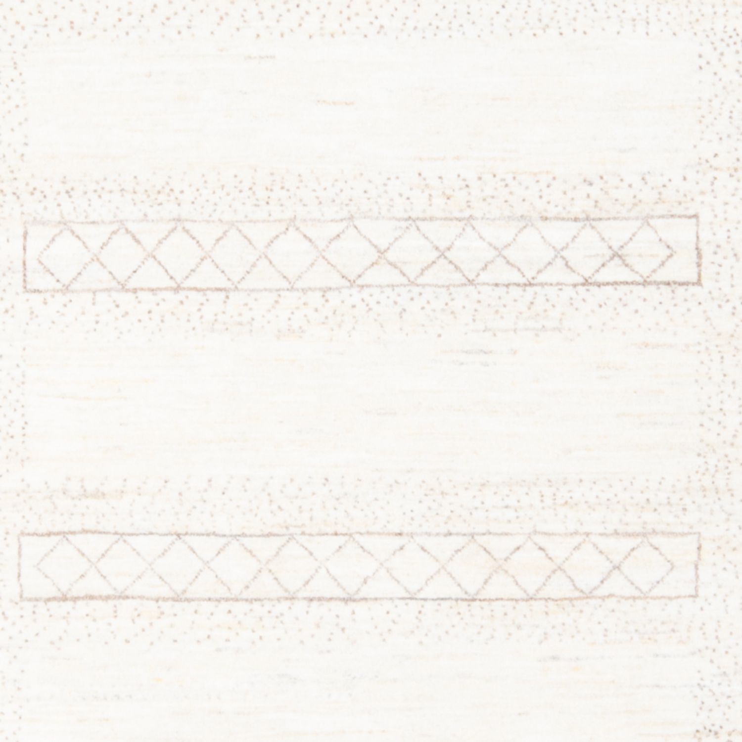 Tapis Gabbeh - Persan - 180 x 120 cm - blanc