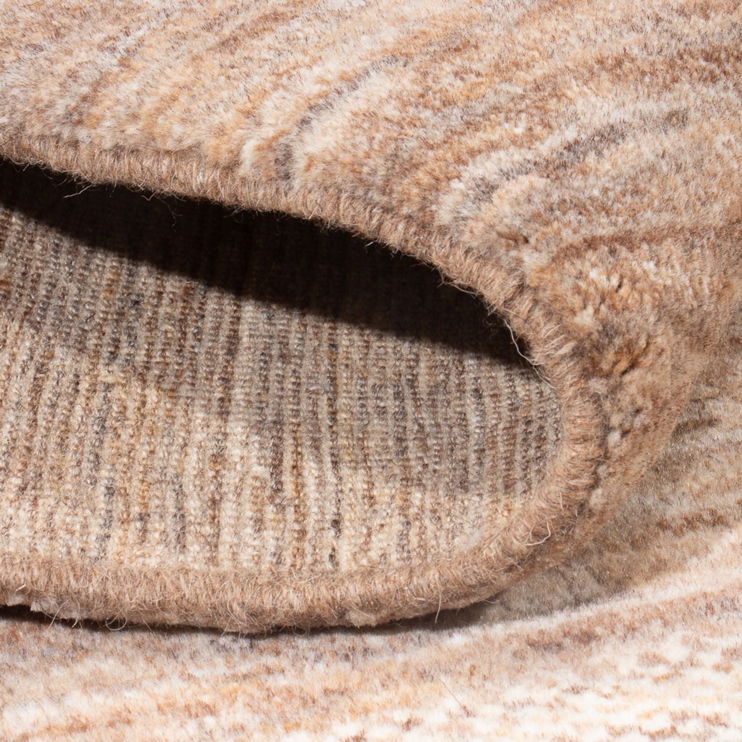 Tapis Gabbeh - Persan - 180 x 120 cm - beige foncé