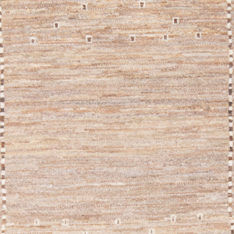 Tapis Gabbeh - Persan - 144 x 100 cm - marron clair