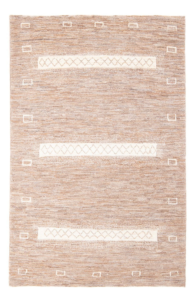 Tapis Gabbeh - Persan - 171 x 116 cm - beige foncé