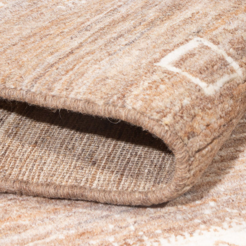 Tapis Gabbeh - Persan - 171 x 116 cm - beige foncé