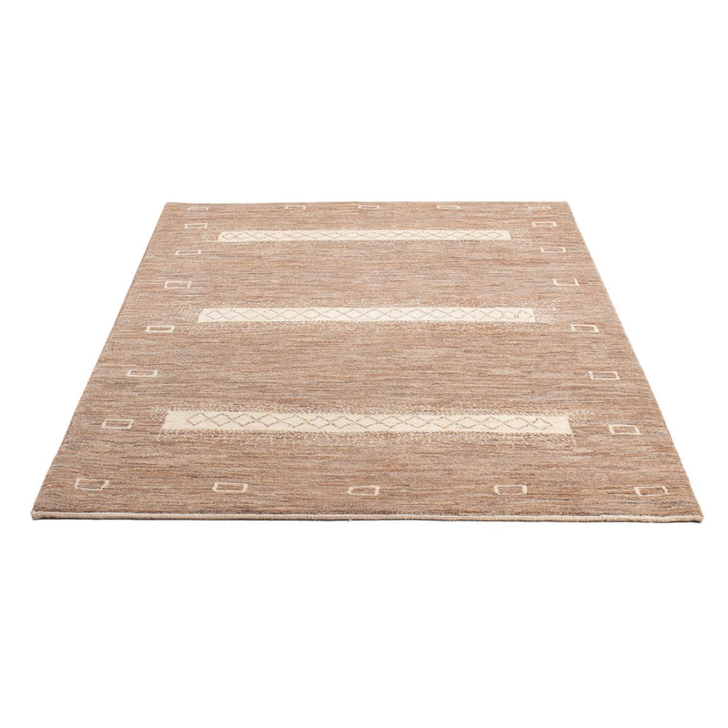 Tapis Gabbeh - Persan - 171 x 116 cm - beige foncé