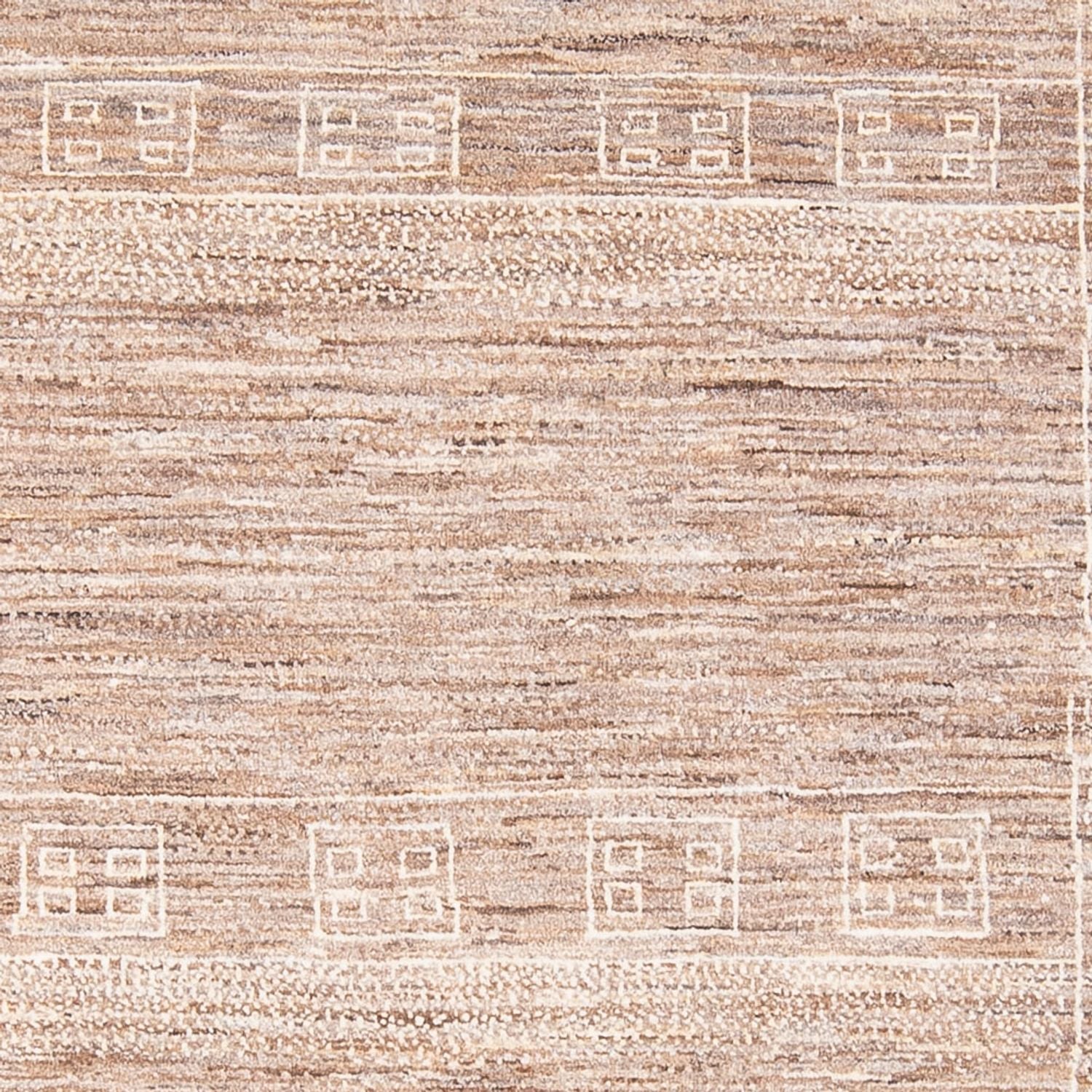 Tapis Gabbeh - Persan - 170 x 121 cm - beige foncé