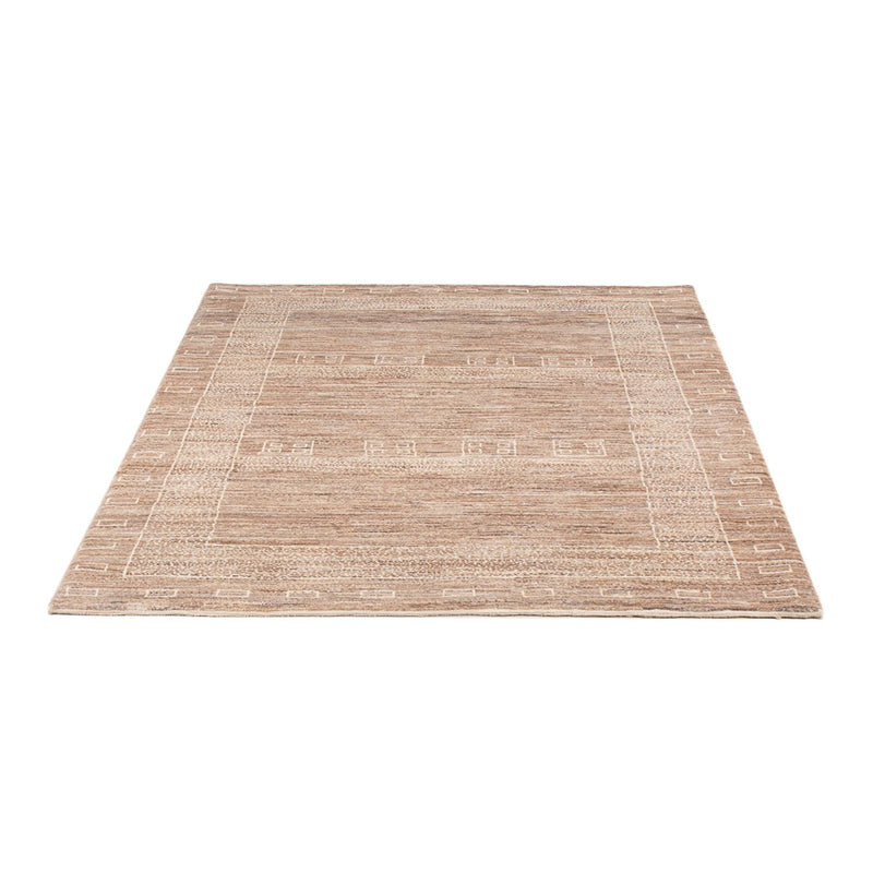 Tapis Gabbeh - Persan - 170 x 121 cm - beige foncé