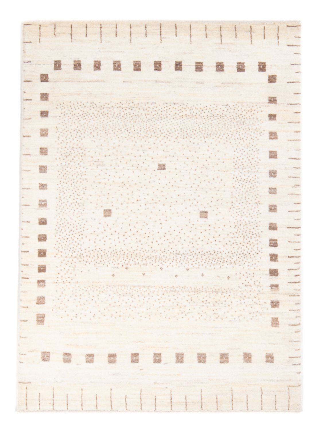 Tapis Gabbeh - Persan - 155 x 98 cm - beige clair