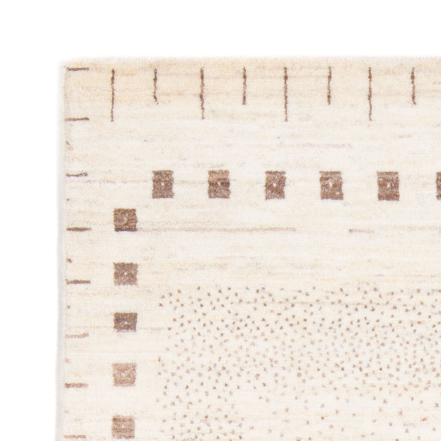 Tapis Gabbeh - Persan - 155 x 98 cm - beige clair