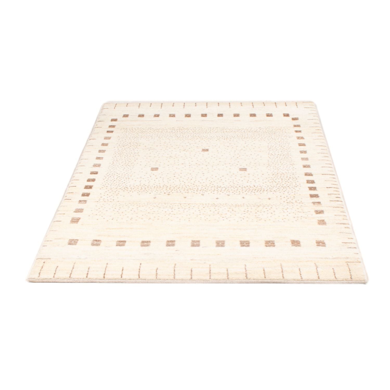 Tapis Gabbeh - Persan - 155 x 98 cm - beige clair
