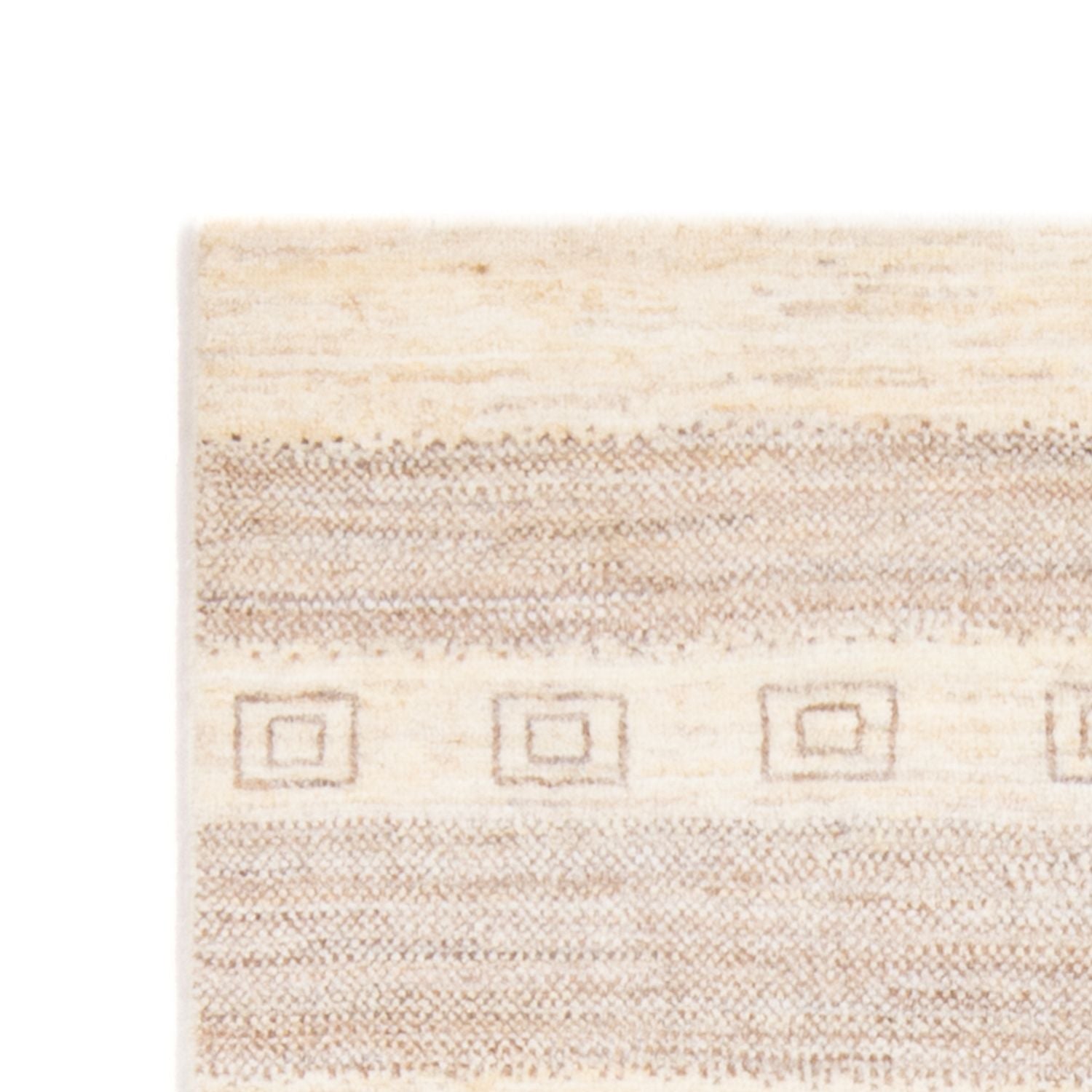 Tapis Gabbeh - Persan - 151 x 100 cm - beige clair