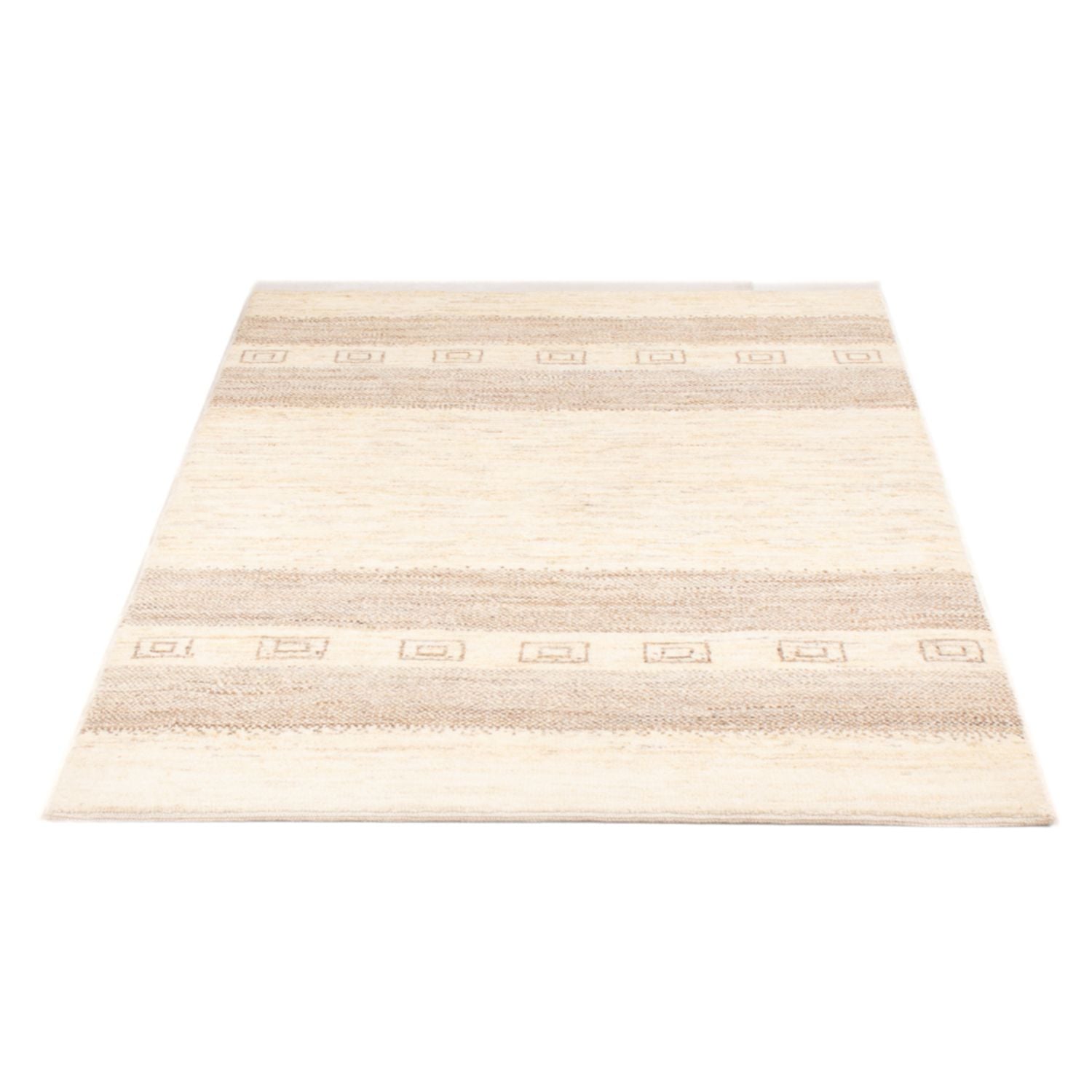 Tapis Gabbeh - Persan - 151 x 100 cm - beige clair