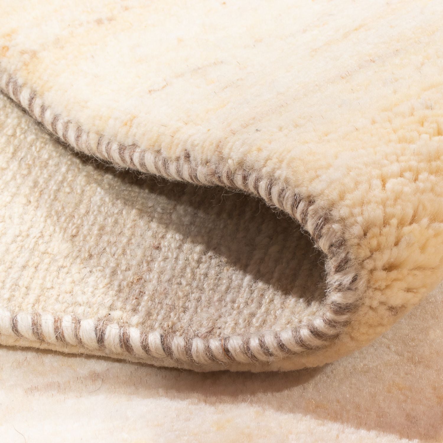 Tapis Gabbeh - Persan - 94 x 61 cm - beige