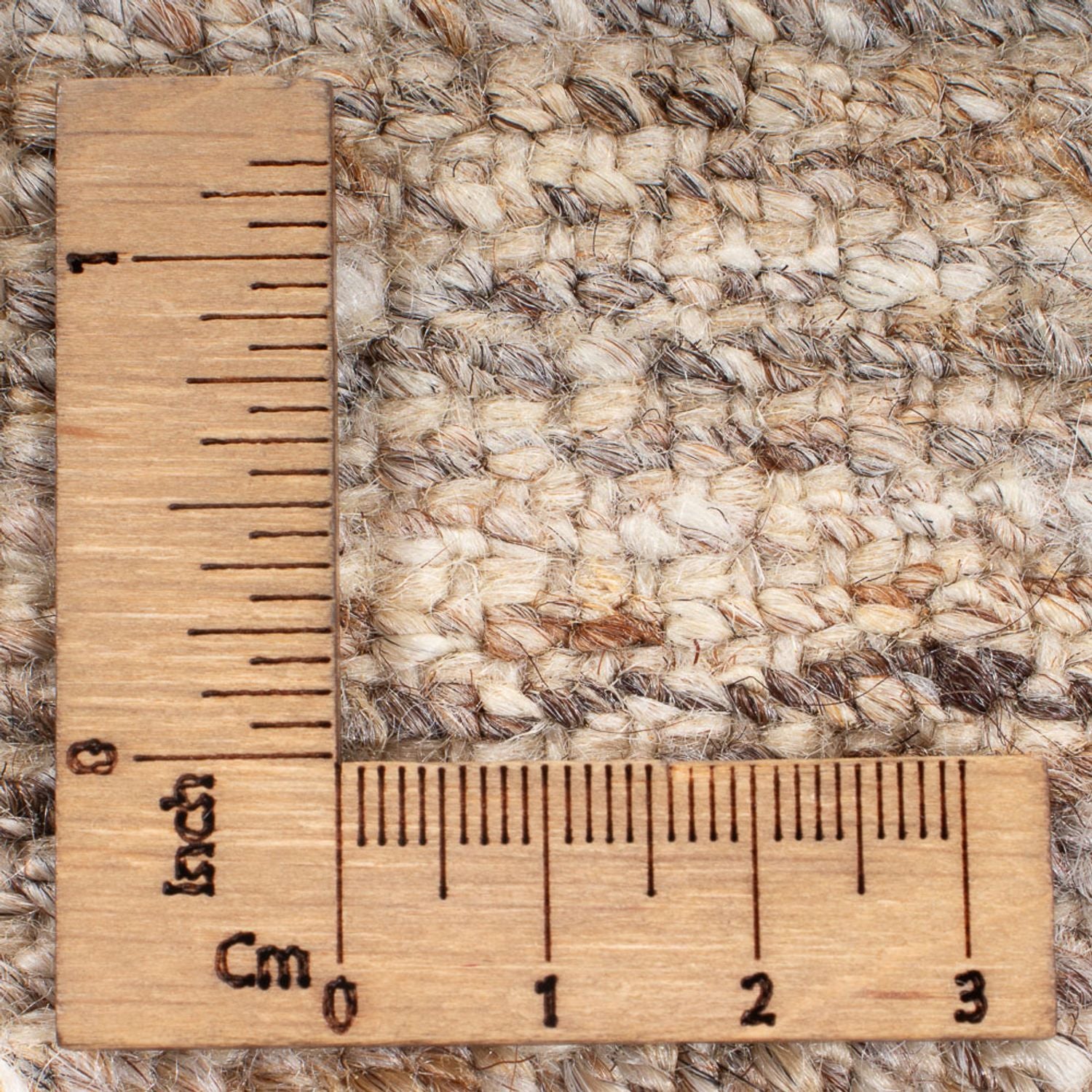 Tapis Gabbeh - Persan - 194 x 154 cm - beige foncé