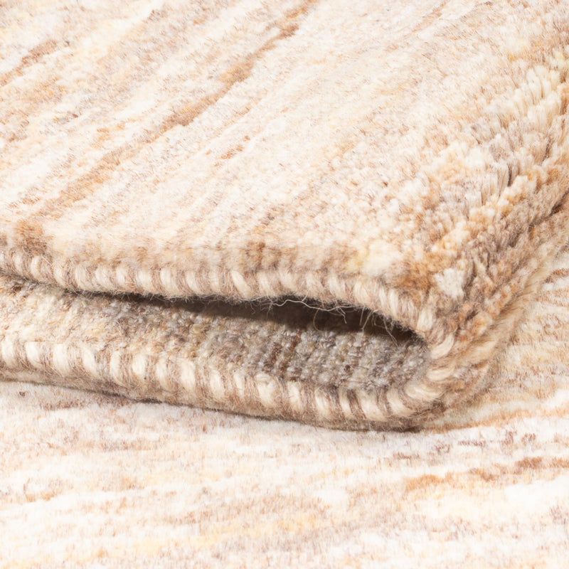 Tapis Gabbeh - Persan - 136 x 97 cm - beige foncé