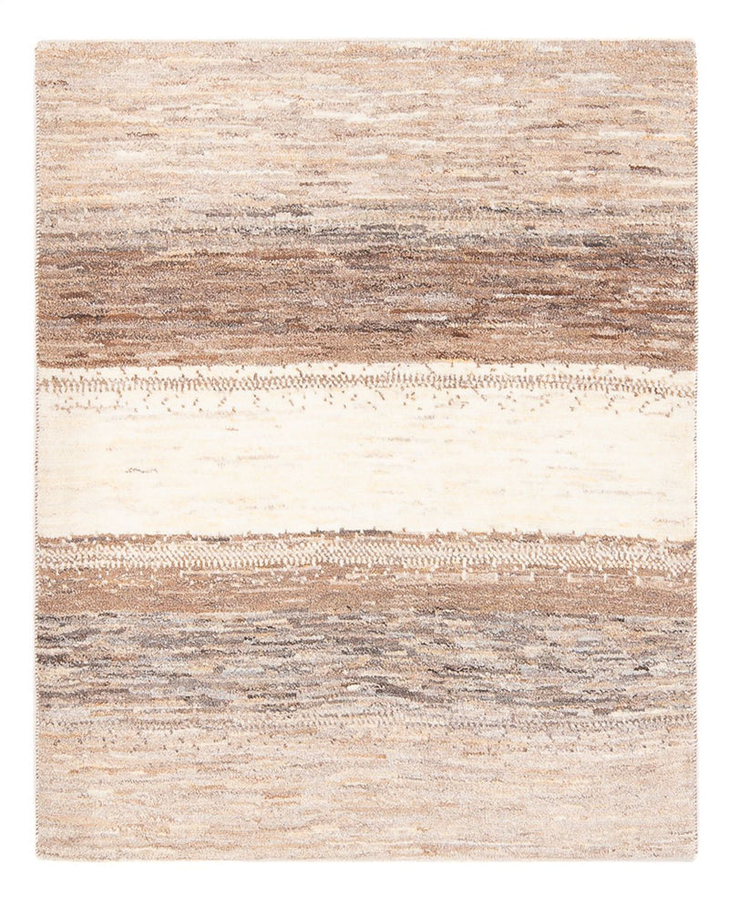 Gabbeh Teppich - Perser - 130 x 107 cm - natur