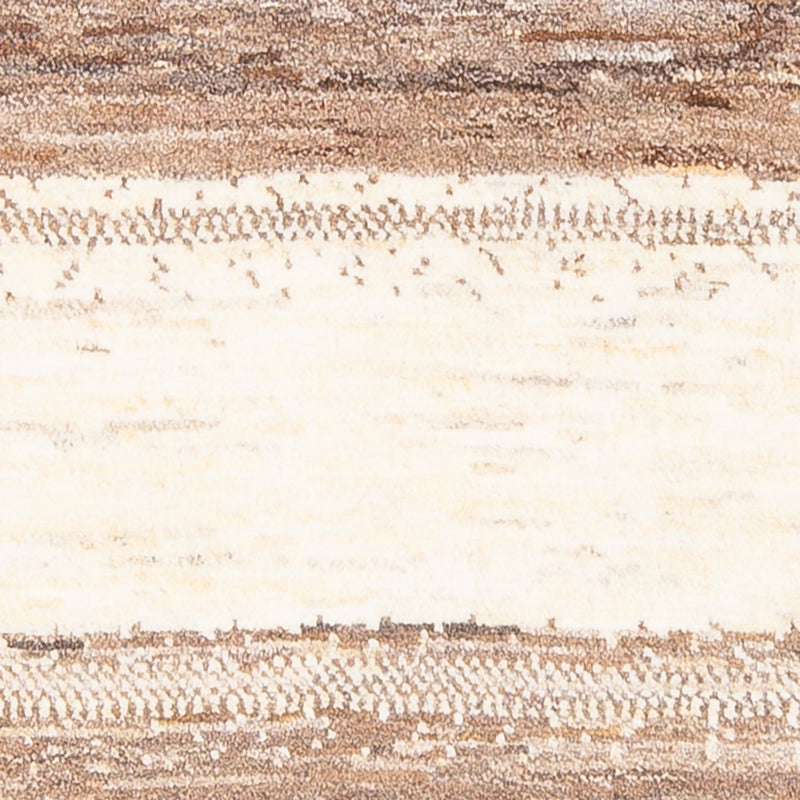 Gabbeh Teppich - Perser - 130 x 107 cm - natur