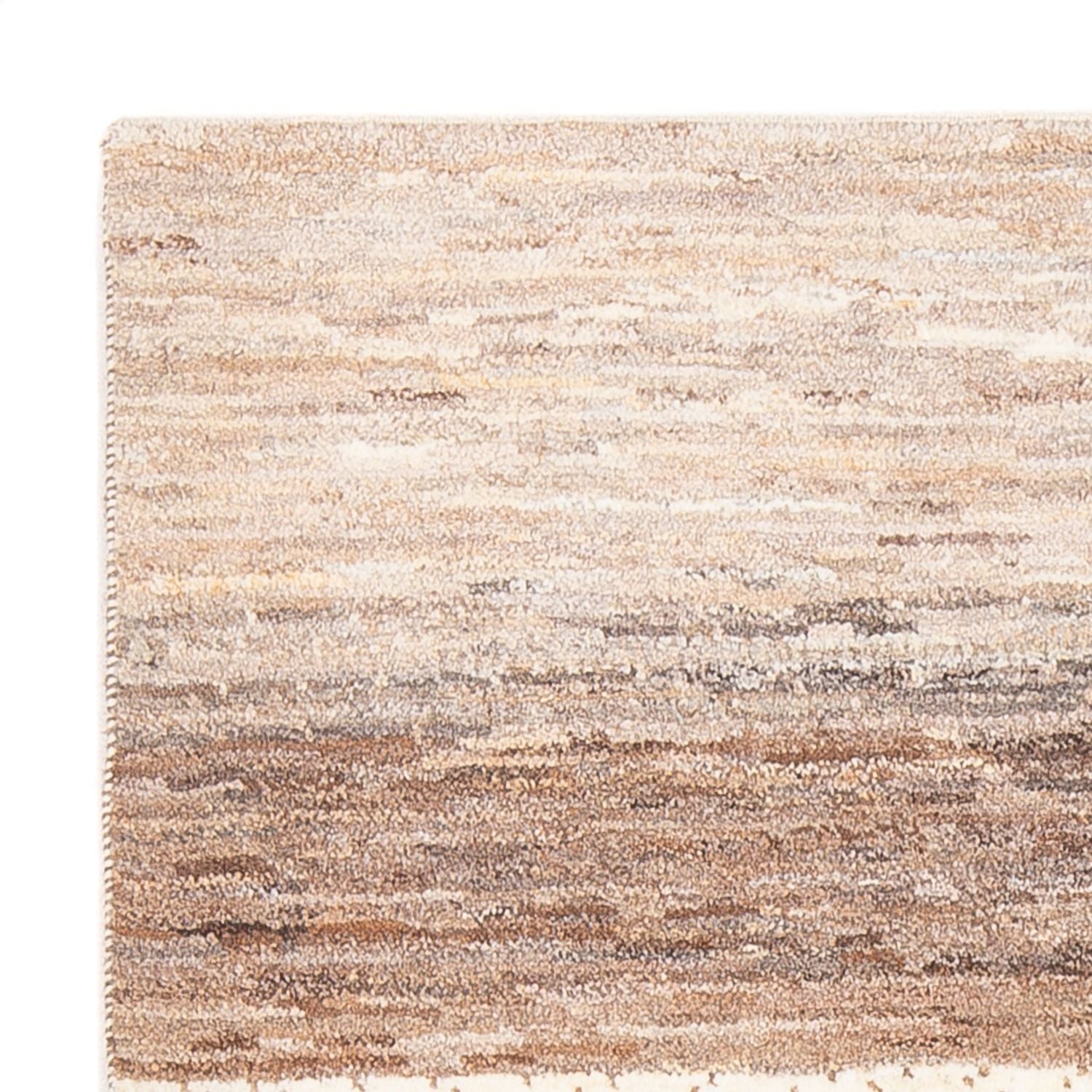 Gabbeh Teppich - Perser - 130 x 107 cm - natur