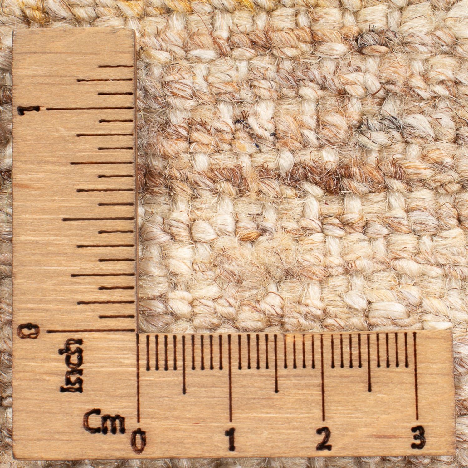 Gabbeh Teppich - Perser - 130 x 107 cm - natur