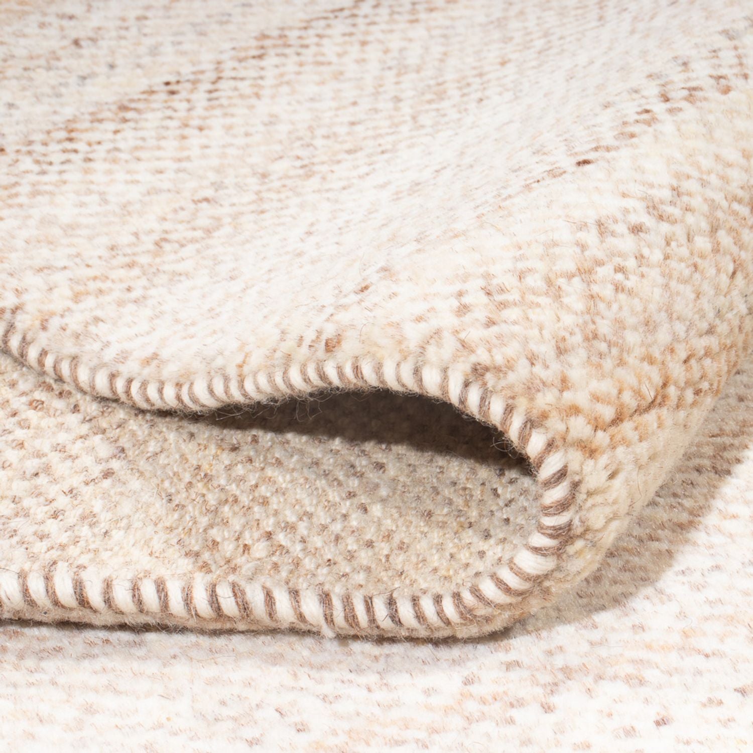 Tapis Gabbeh - Persan - 206 x 151 cm - beige clair