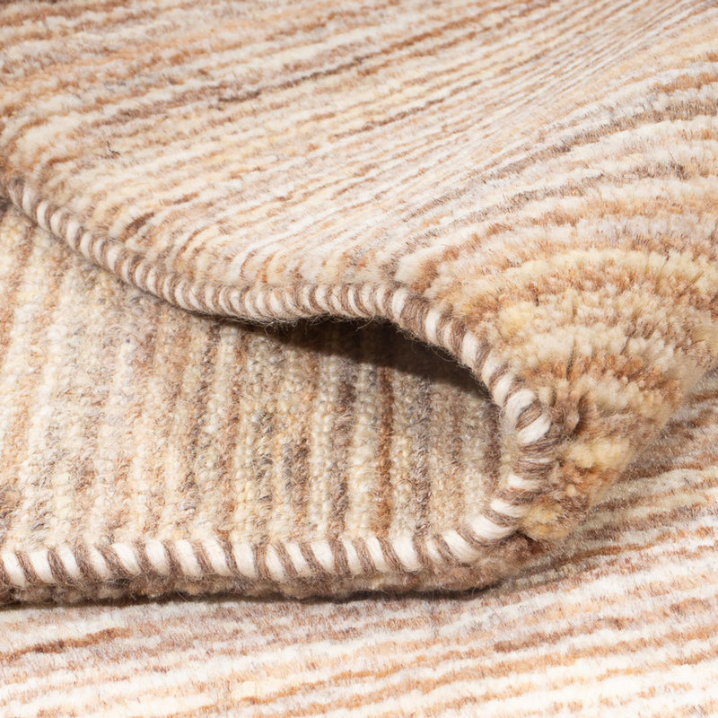 Tapis Gabbeh - Persan carré  - 184 x 158 cm - beige clair
