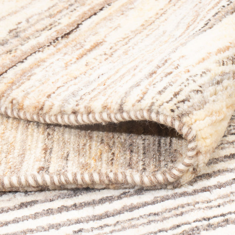 Tapis Gabbeh - Persan - 140 x 97 cm - beige foncé