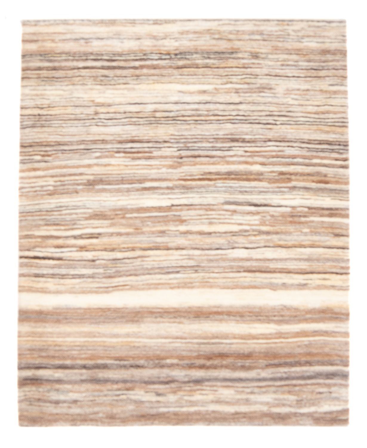 Tapis Gabbeh - Persan - 146 x 106 cm - beige foncé