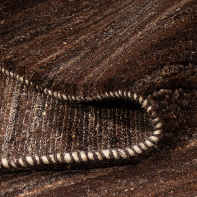 Tapis Gabbeh - Persan - 230 x 168 cm - camel foncé