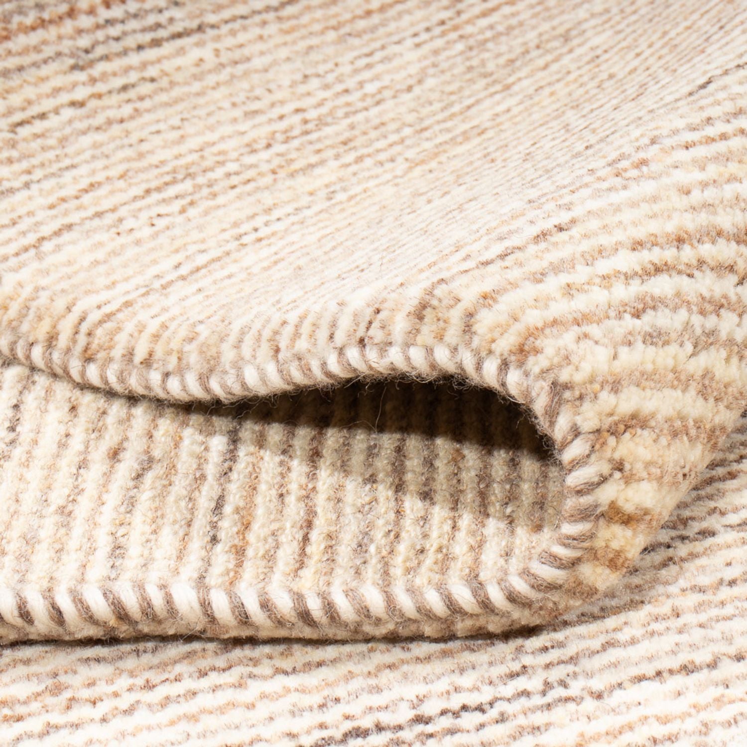 Tapis Gabbeh - Persan - 253 x 168 cm - beige clair