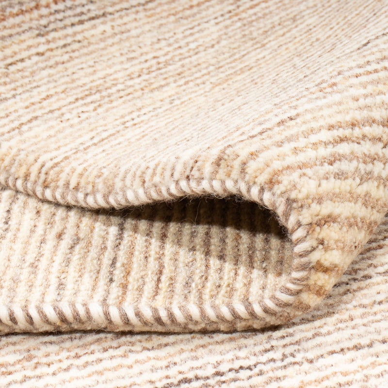Tapis Gabbeh - Persan - 253 x 168 cm - beige clair