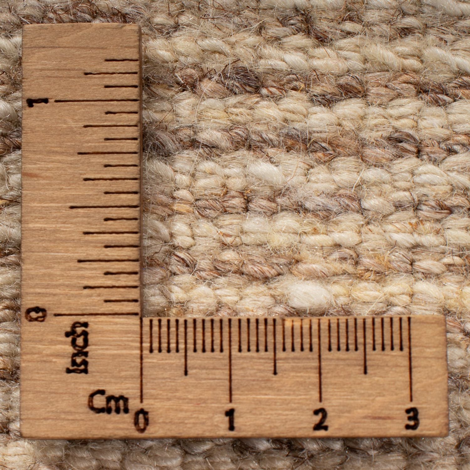 Tapis Gabbeh - Persan - 253 x 168 cm - beige clair