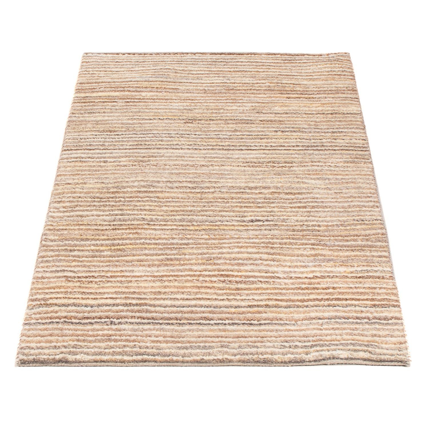 Tapis Gabbeh - Persan - 88 x 58 cm - marron clair