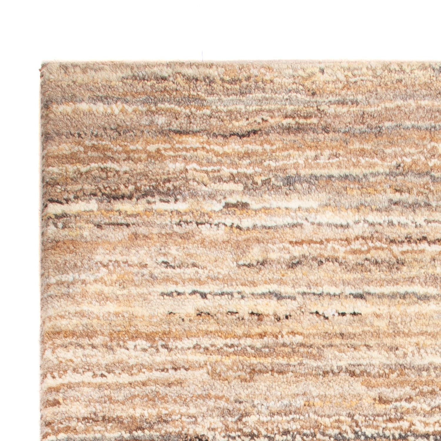 Tapis Gabbeh - Persan - 92 x 60 cm - marron clair