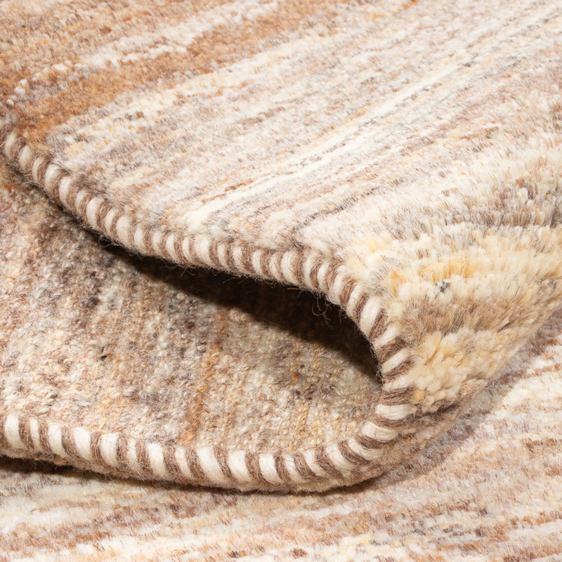 Tapis Gabbeh - Persan - 96 x 61 cm - marron clair