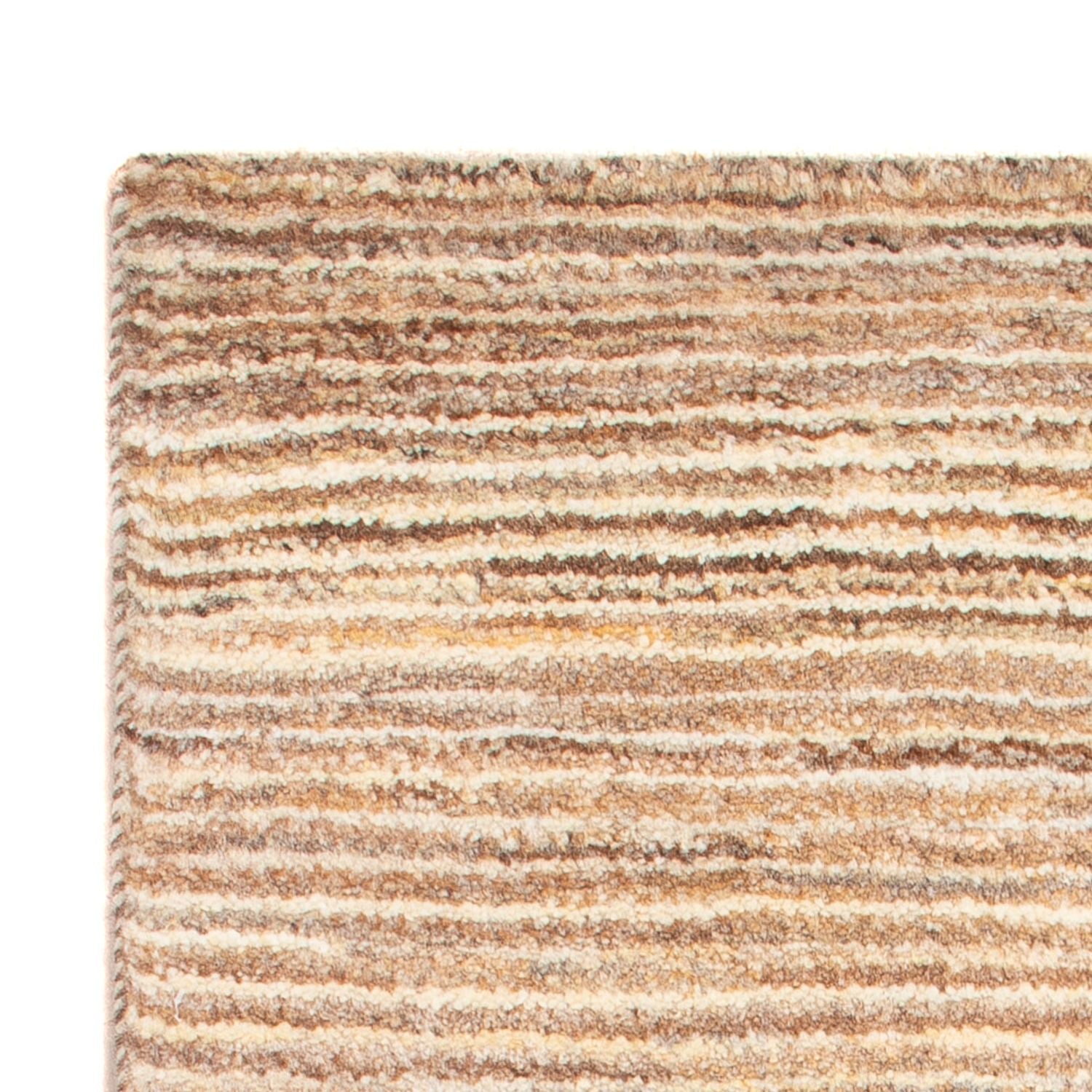 Tapis Gabbeh - Persan - 91 x 58 cm - marron clair