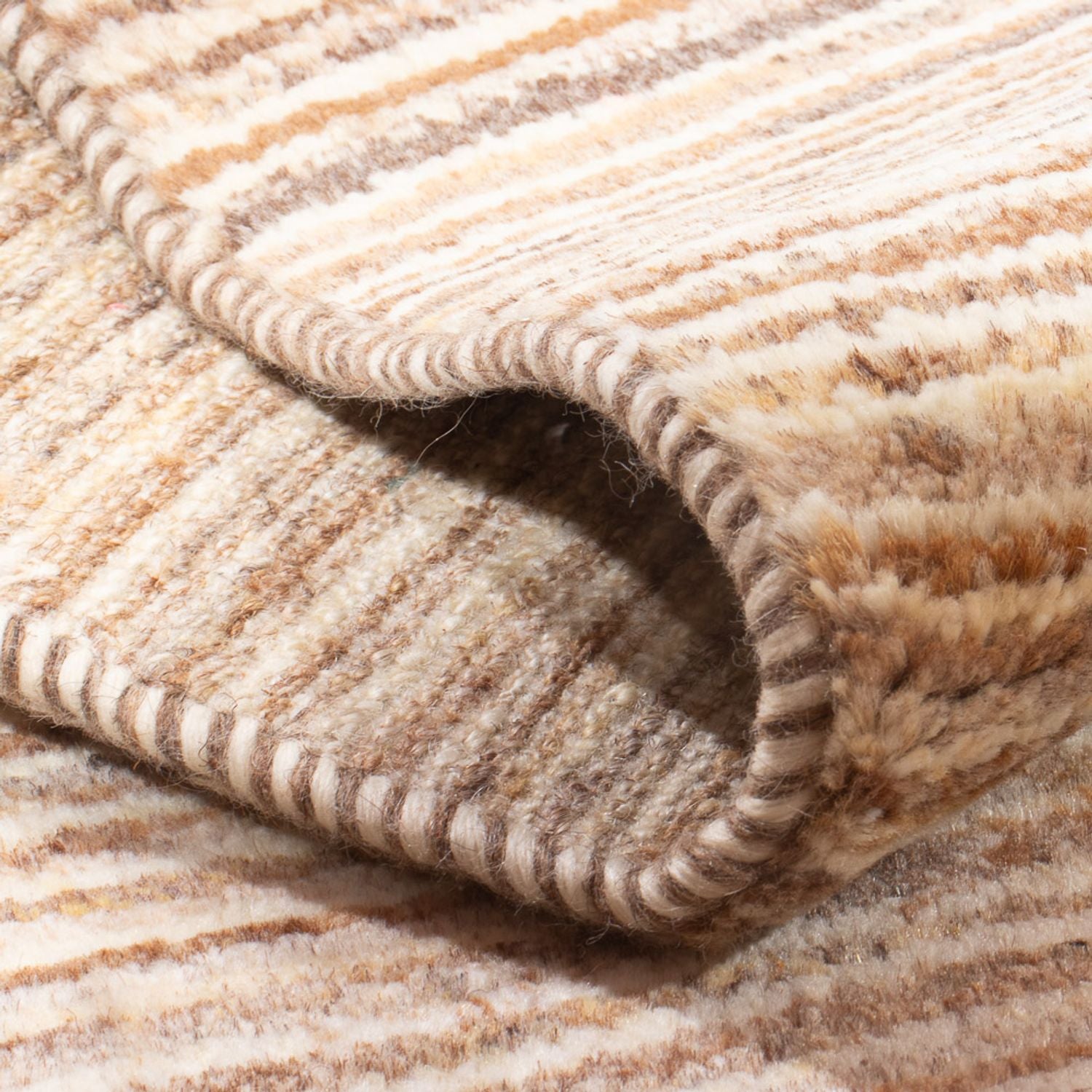 Tapis Gabbeh - Persan - 93 x 58 cm - beige clair