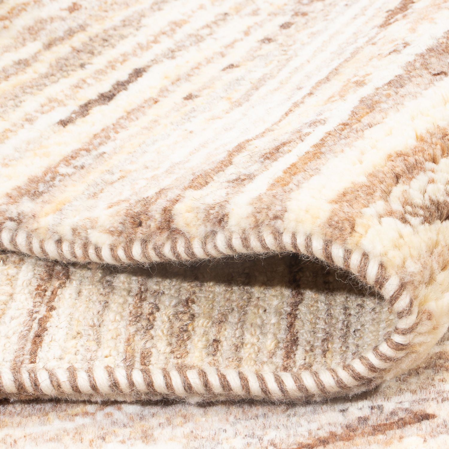 Gabbeh Teppich - Perser - 153 x 100 cm - natur