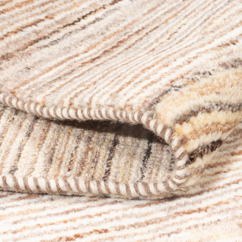 Tapis Gabbeh - Persan - 146 x 100 cm - beige foncé