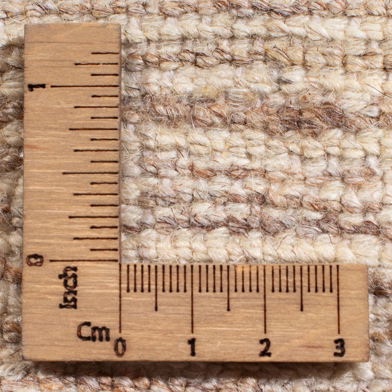 Tapis Gabbeh - Persan - 146 x 100 cm - beige foncé