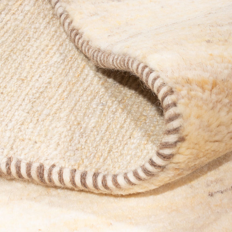 Tapis Gabbeh - Persan - 103 x 64 cm - crème