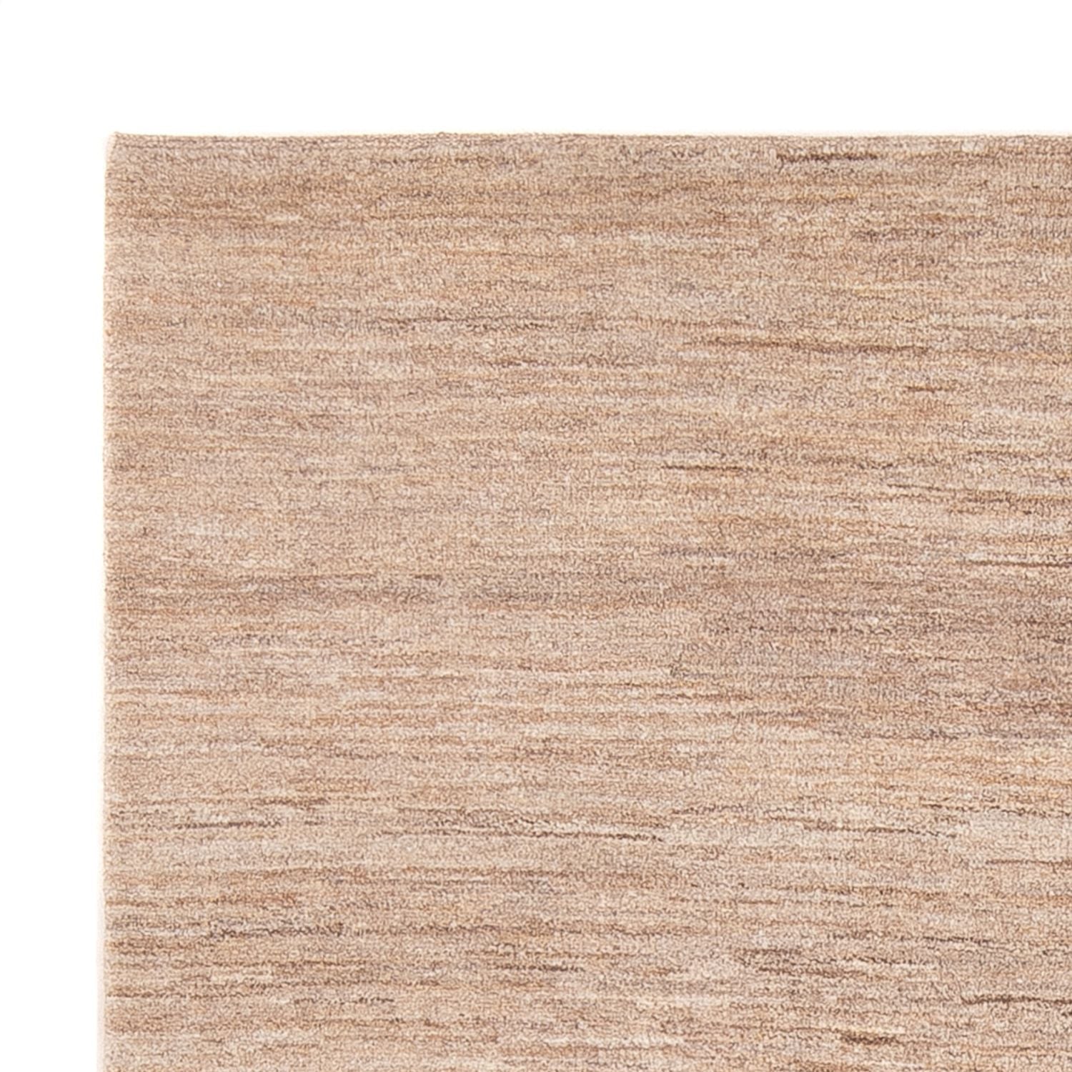 Tapis Gabbeh - Persan - 242 x 159 cm - marron clair
