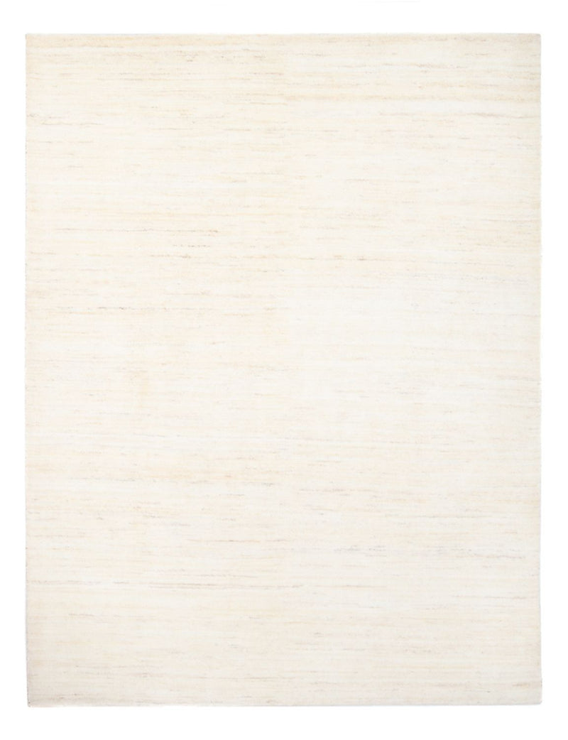 Tapis Gabbeh - Persan - 235 x 171 cm - blanc naturel
