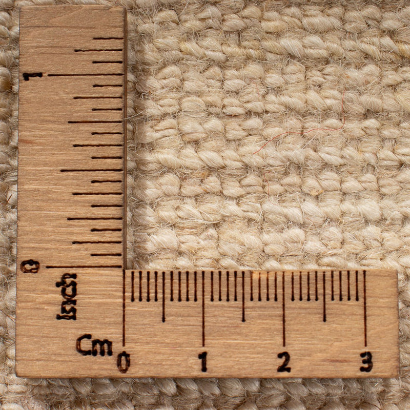 Tapis Gabbeh - Persan - 235 x 171 cm - blanc naturel