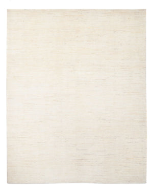 Tapis Gabbeh - Persan - 232 x 174 cm - blanc naturel