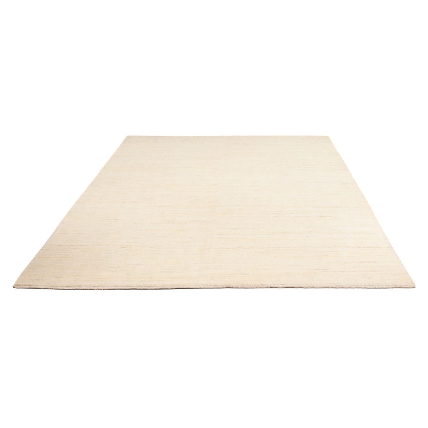 Tapis Gabbeh - Persan - 248 x 187 cm - blanc naturel