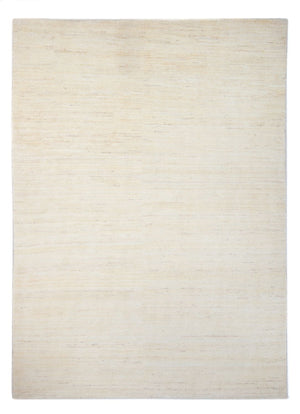 Tapis Gabbeh - Persan - 247 x 178 cm - blanc naturel