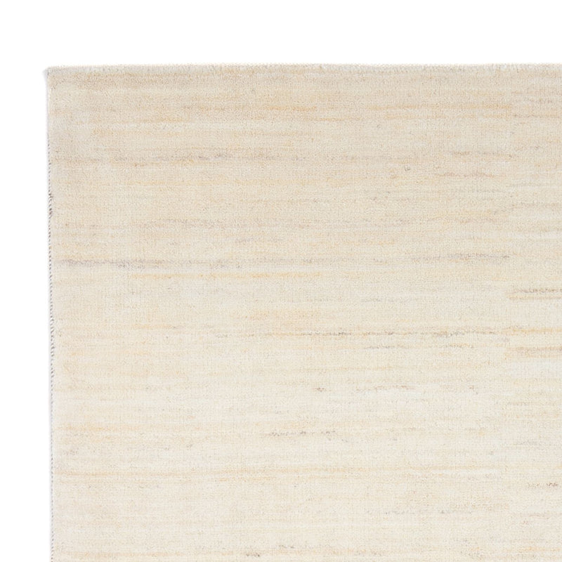 Tapis Gabbeh - Persan - 260 x 167 cm - blanc naturel