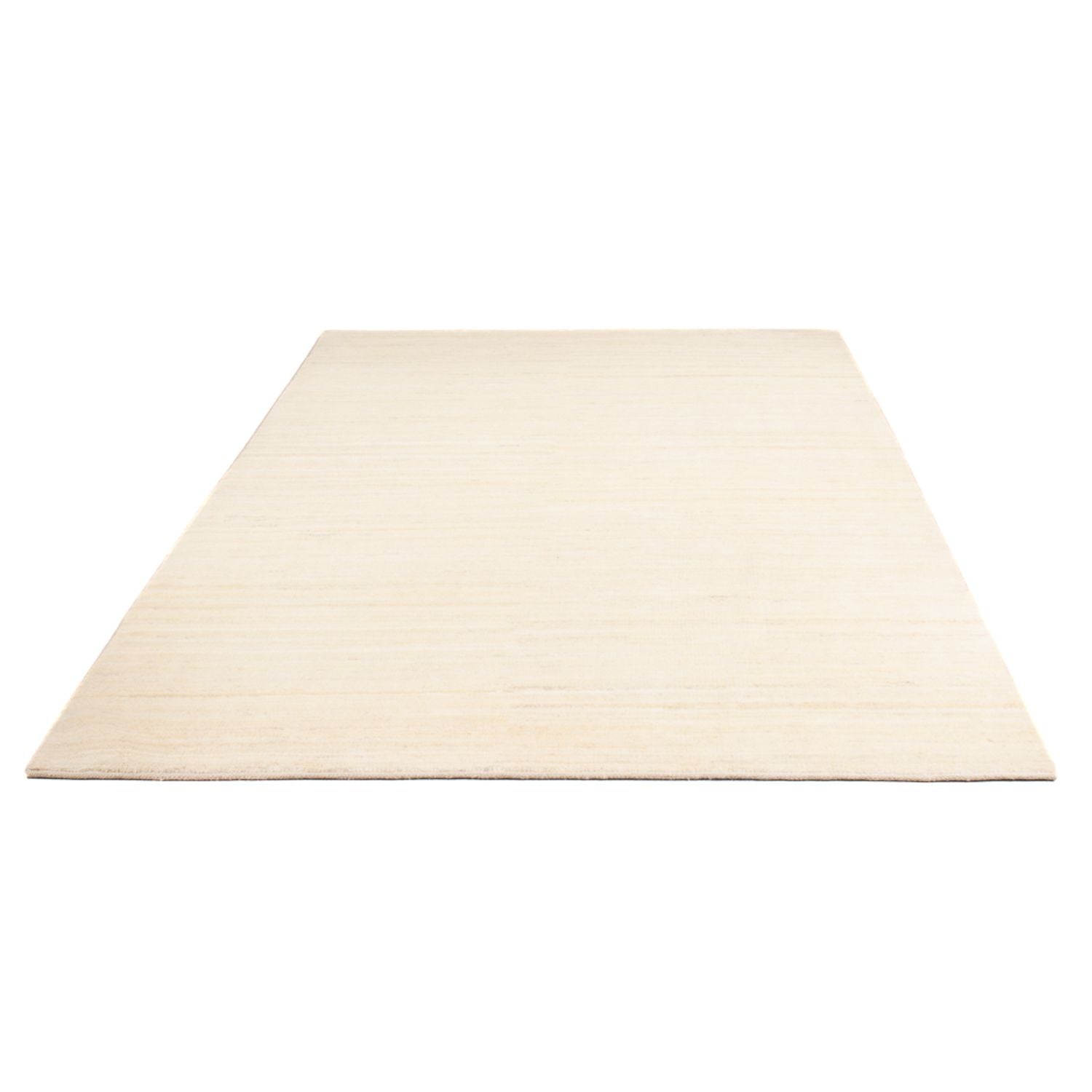 Tapis Gabbeh - Persan - 260 x 167 cm - blanc naturel
